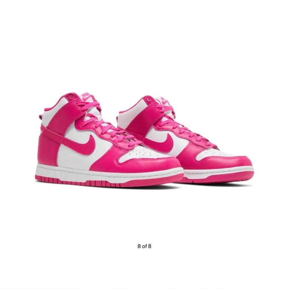 Nike Fuchsia and White Sneakers